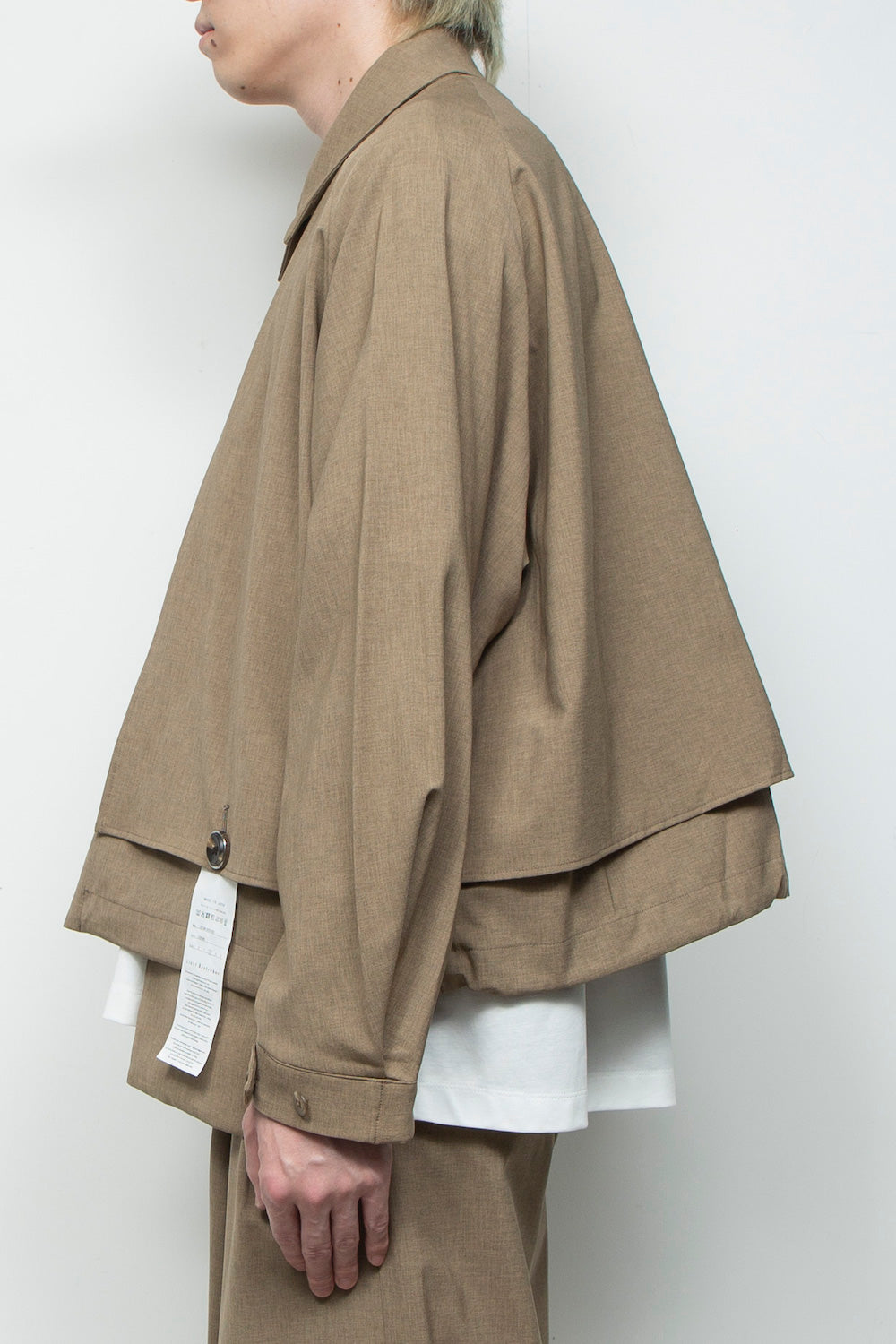 <LAST 1点> LB25AW-SH09-BDS | 3レイヤーボンディングスーツショートトレンチジャケット | LEGHORN