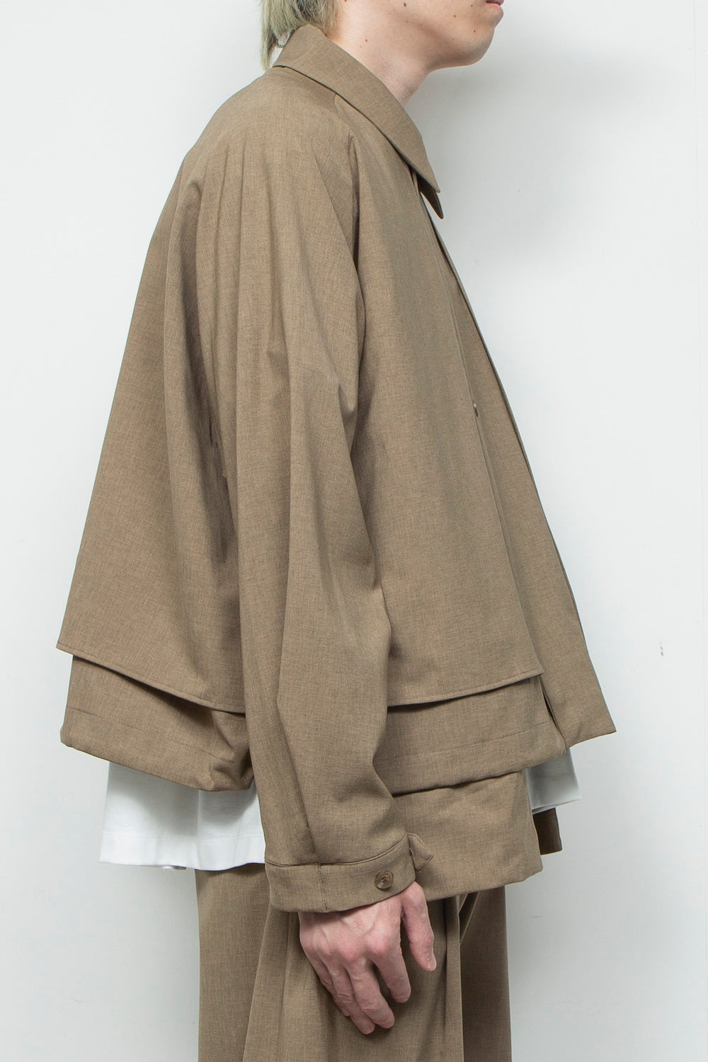 <LAST 1点> LB25AW-SH09-BDS | 3レイヤーボンディングスーツショートトレンチジャケット | LEGHORN