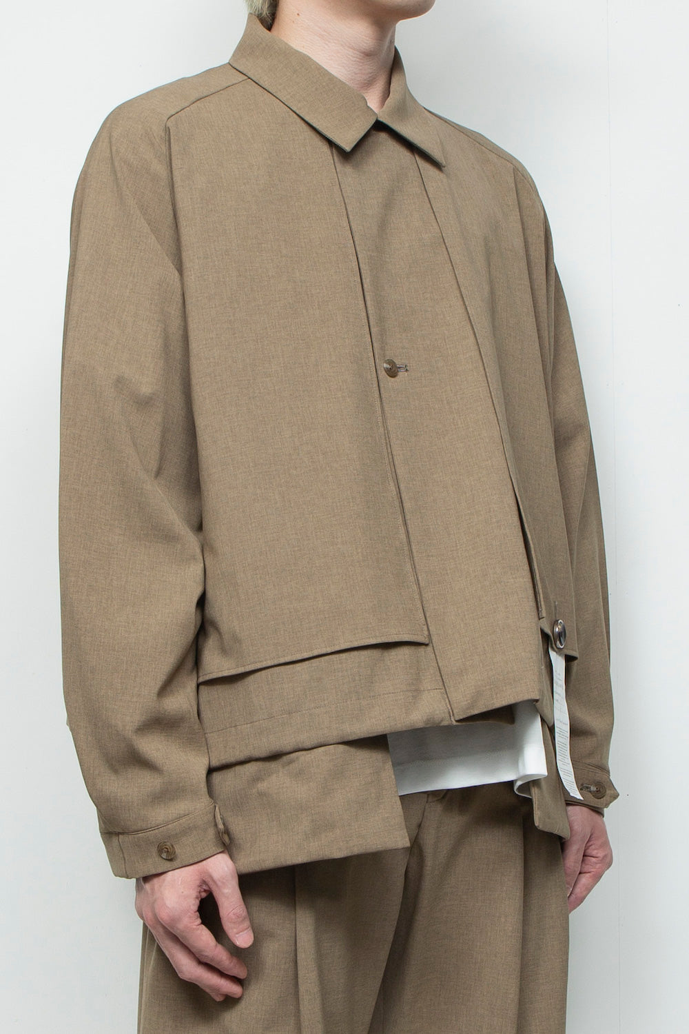 <LAST 1点> LB25AW-SH09-BDS | 3レイヤーボンディングスーツショートトレンチジャケット | LEGHORN