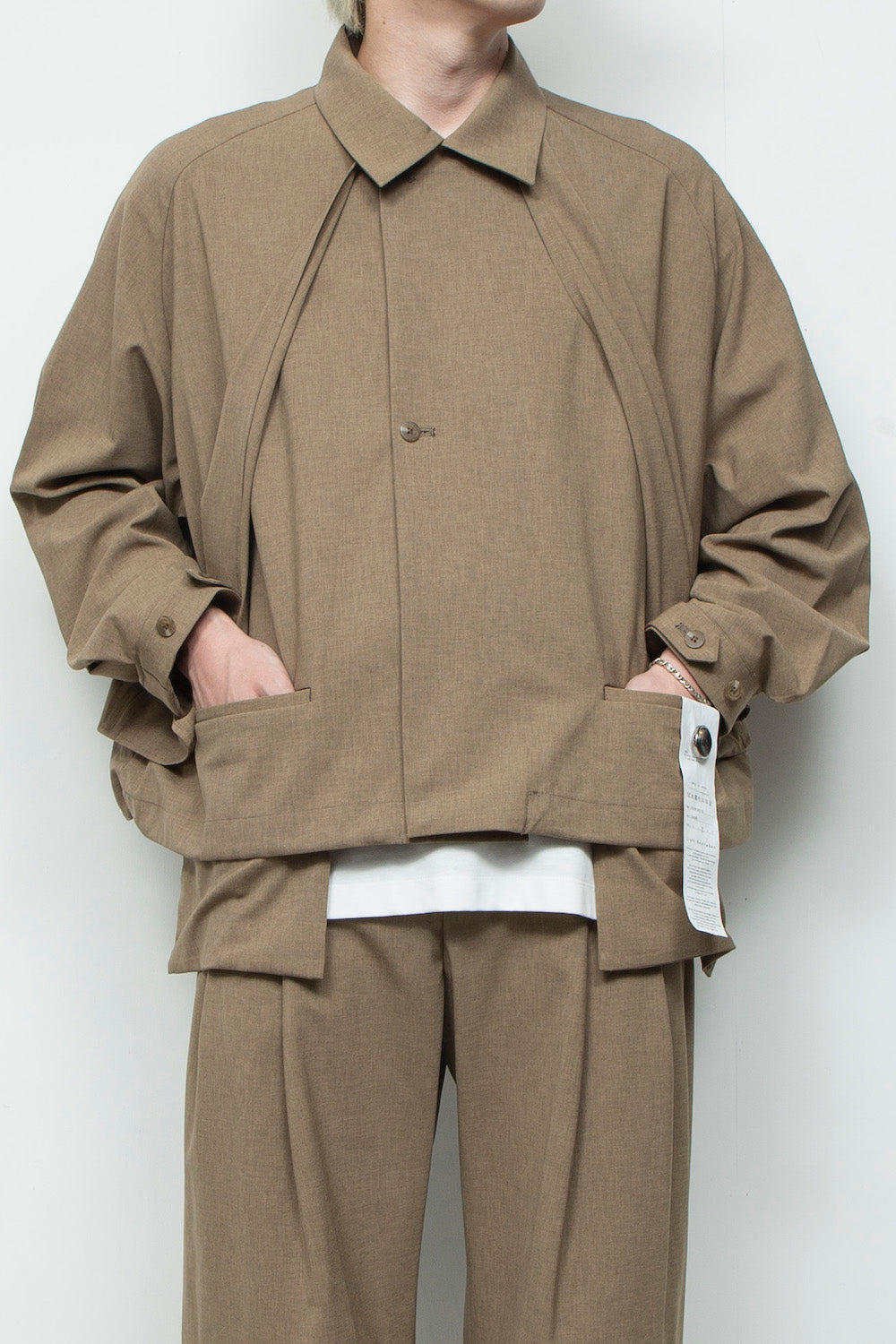 <LAST 1点> LB25AW-SH09-BDS | 3レイヤーボンディングスーツショートトレンチジャケット | LEGHORN