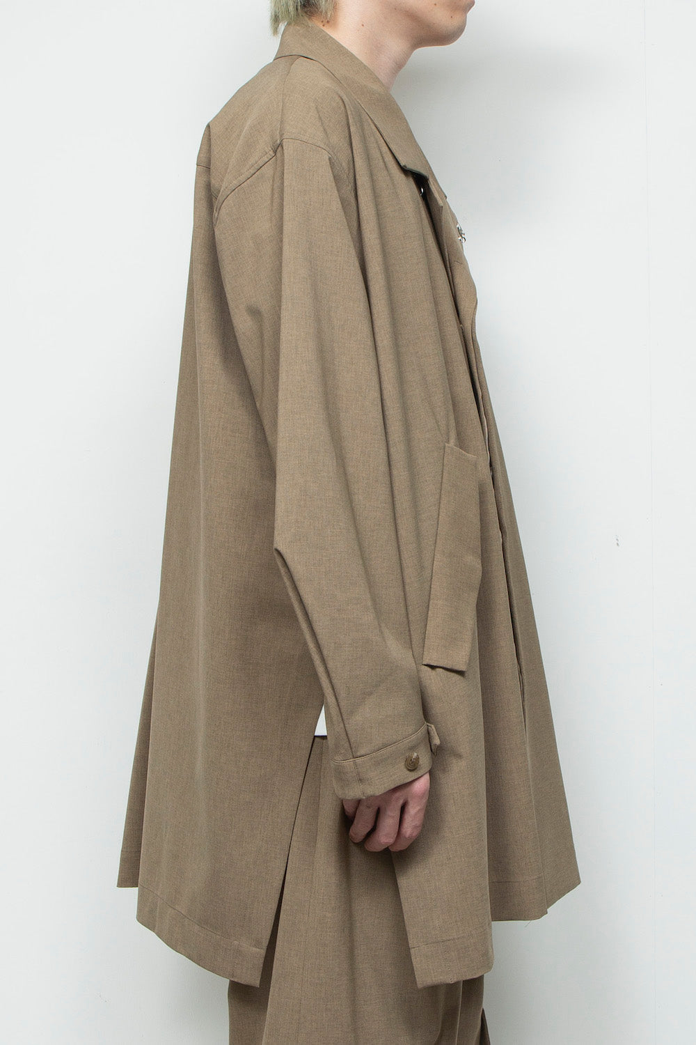 LB25AW-SHCO01-BDS | 3レイヤーボンディングスーツステンカラーライトコート | LEGHORN