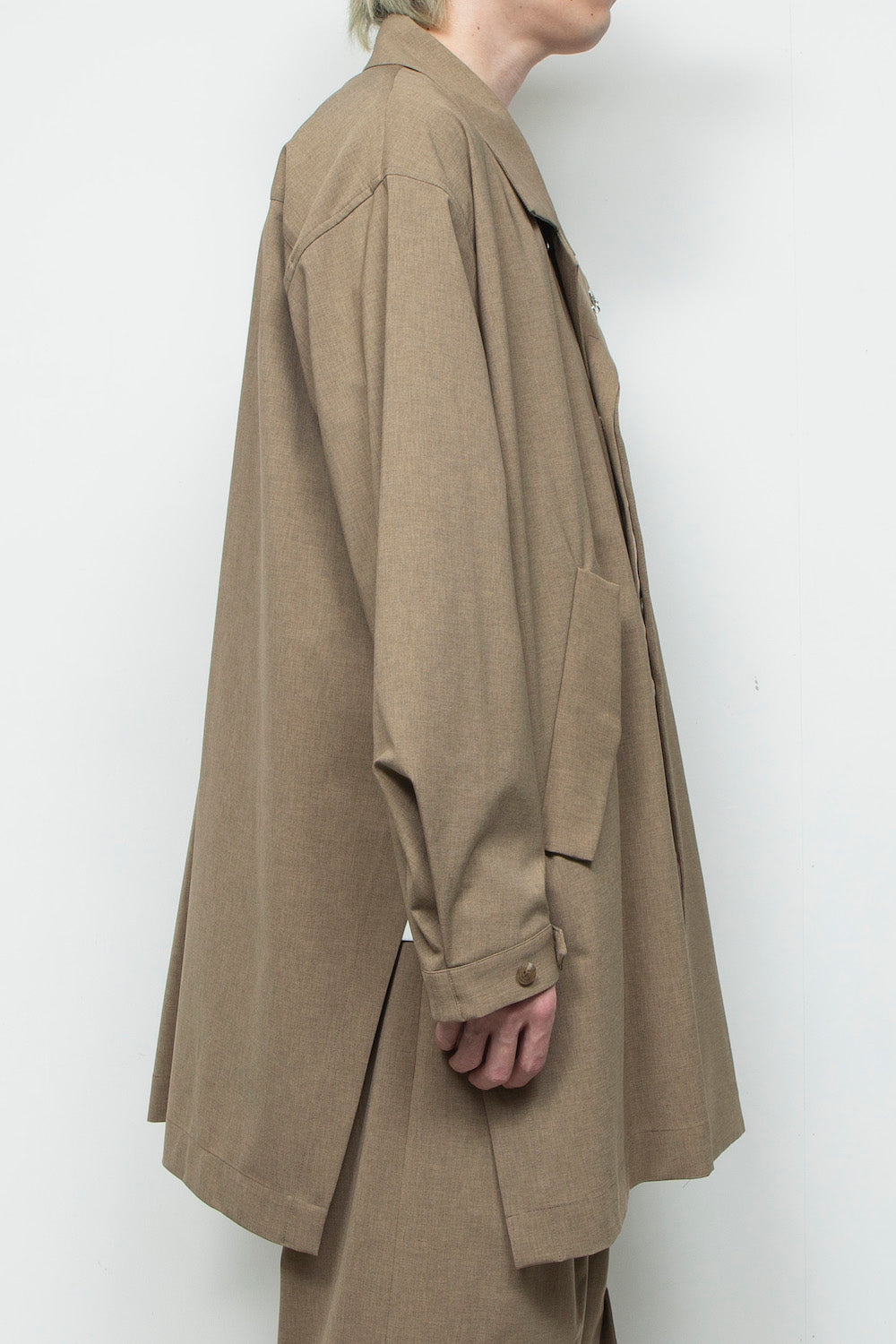 LB25AW-SHCO01-BDS | 3レイヤーボンディングスーツステンカラーライトコート | LEGHORN