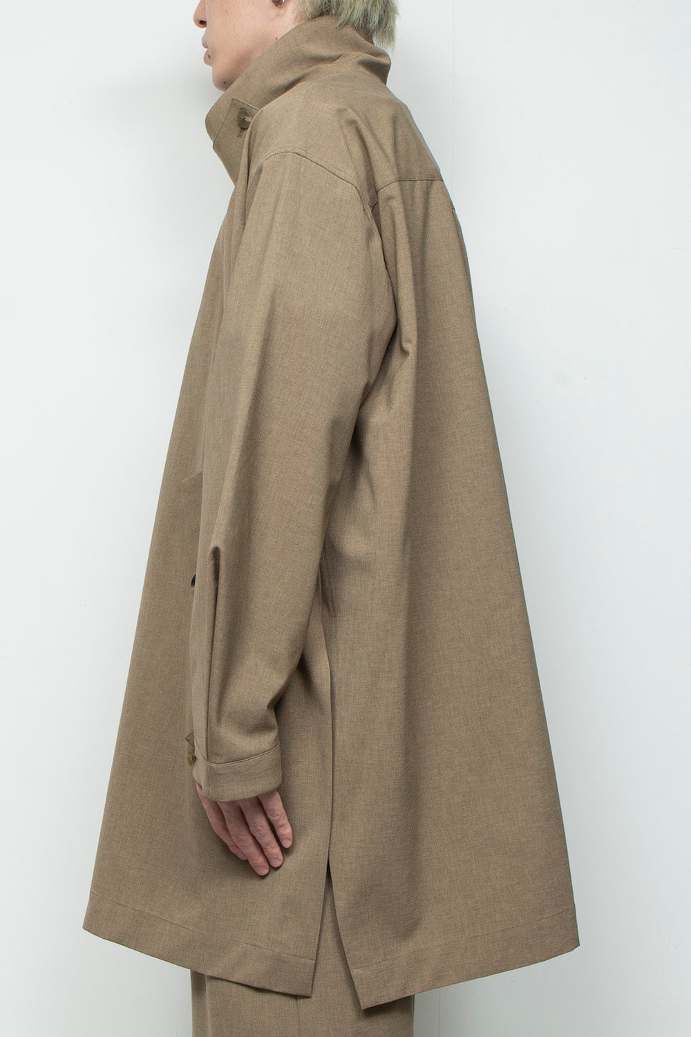 LB25AW-SHCO01-BDS | 3レイヤーボンディングスーツステンカラーライトコート | LEGHORN
