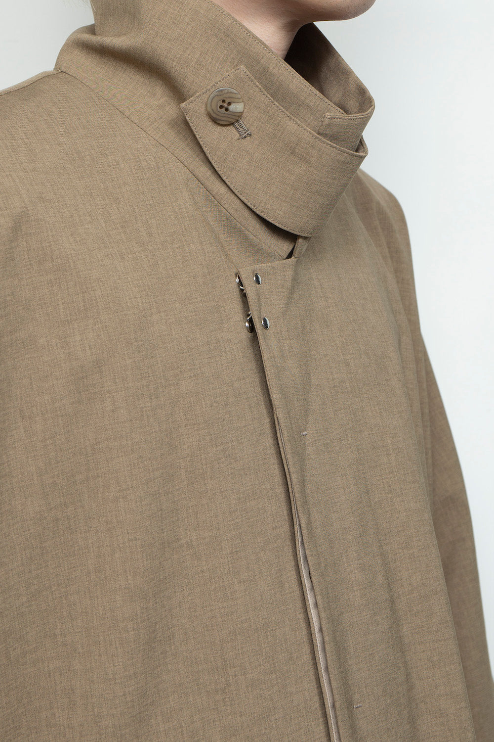 LB25AW-SHCO01-BDS | 3レイヤーボンディングスーツステンカラーライトコート | LEGHORN