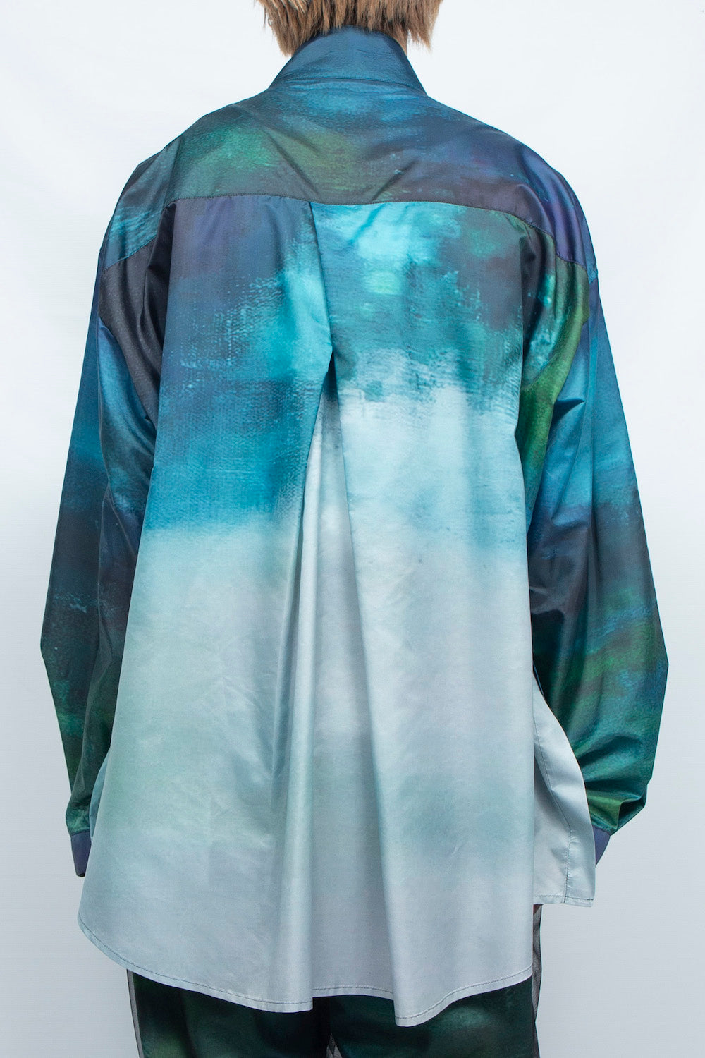 <LAST 1点>LB25SS-SH07-LSC | オリジナルグラフィック M-65モチーフシャツジャケット | COLD LANDSCAPE