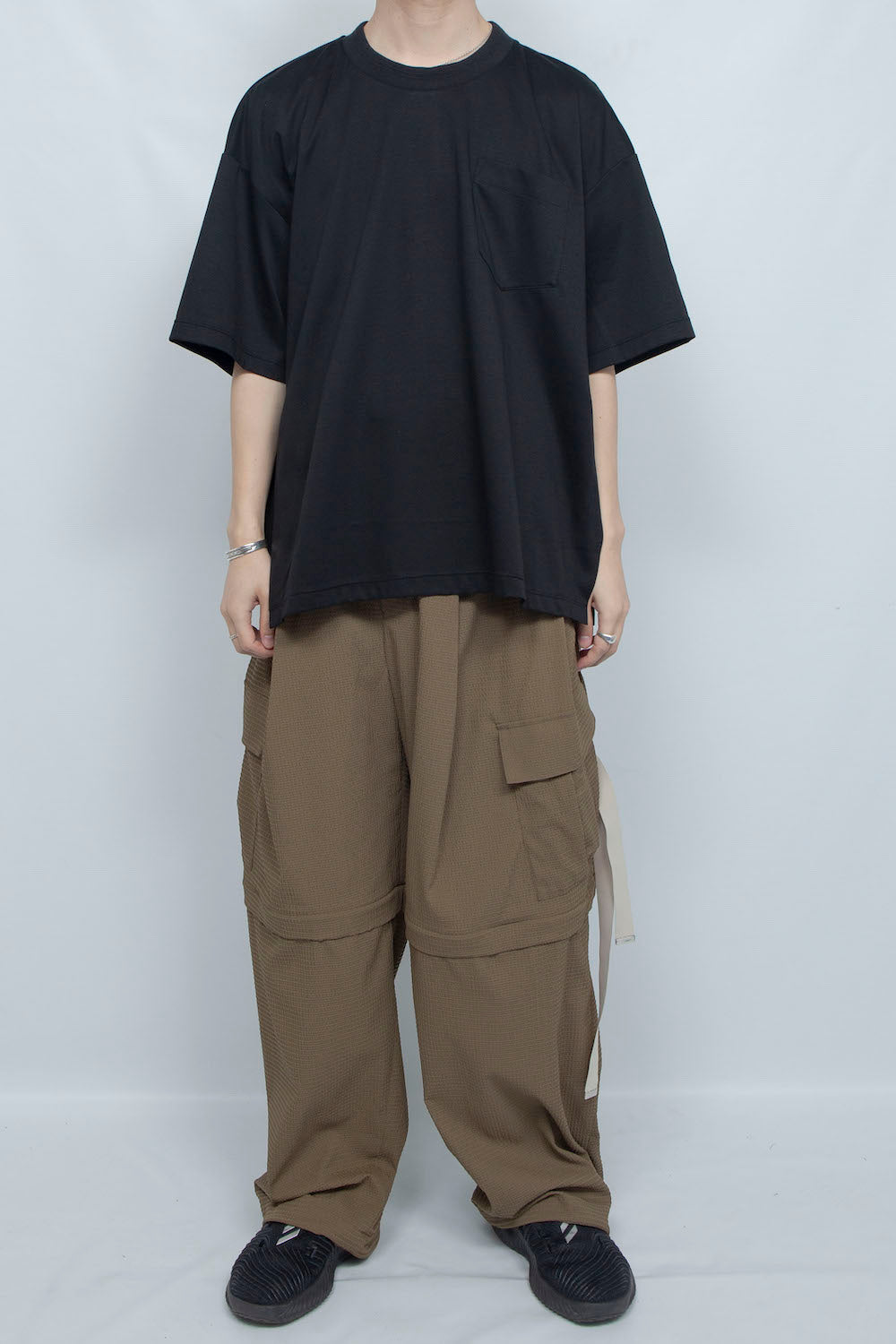 <last>LB25SS-TE09-PLN | 优质比马棉原味罗纹T恤 | 黑色</last>