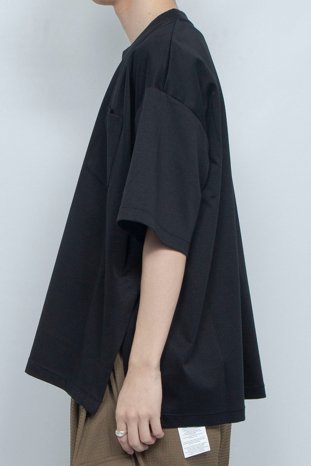 <last>LB25SS-TE09-PLN | 优质比马棉原味罗纹T恤 | 黑色</last>