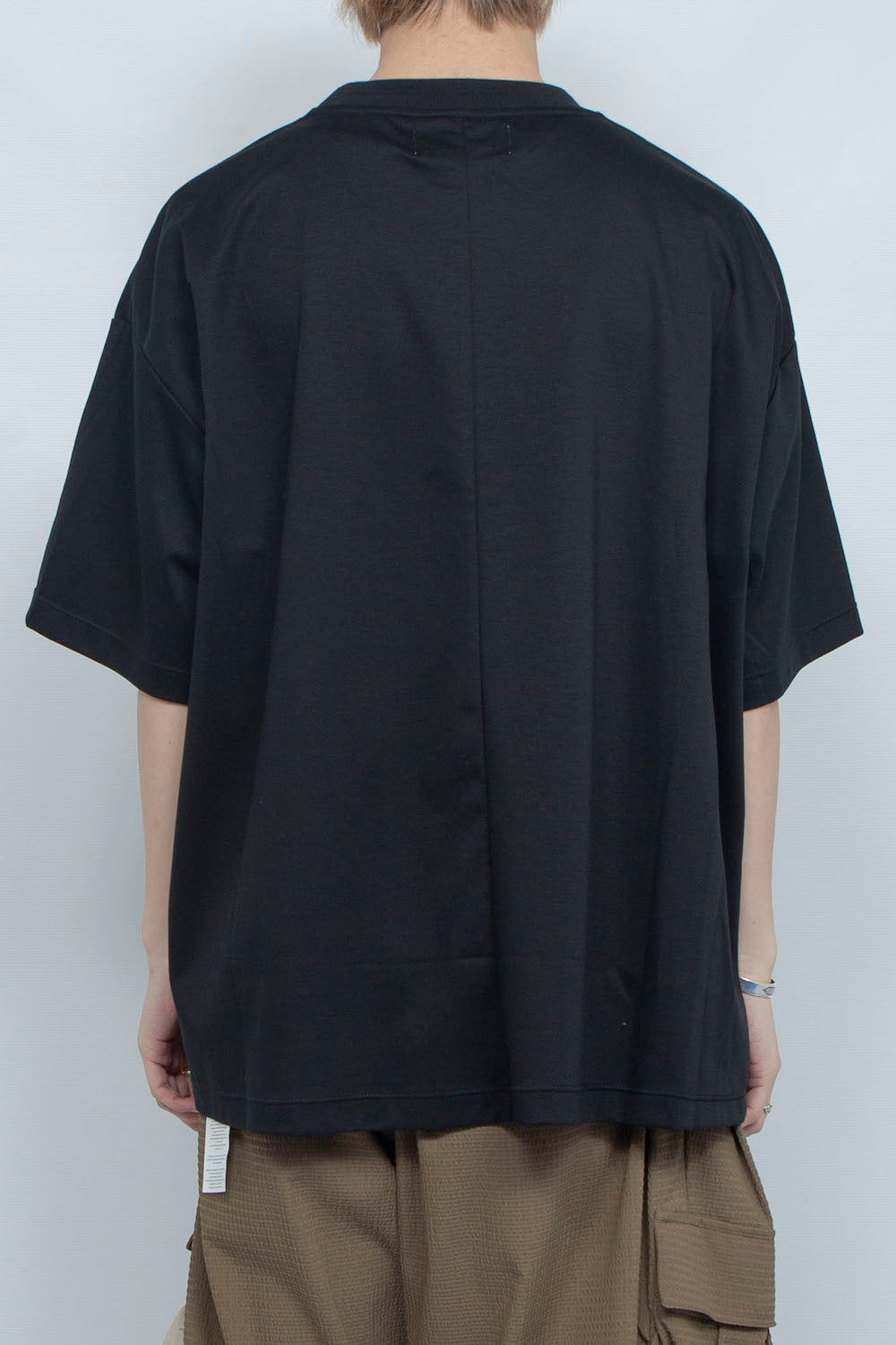 <last>LB25SS-TE09-PLN | 优质比马棉原味罗纹T恤 | 黑色</last>