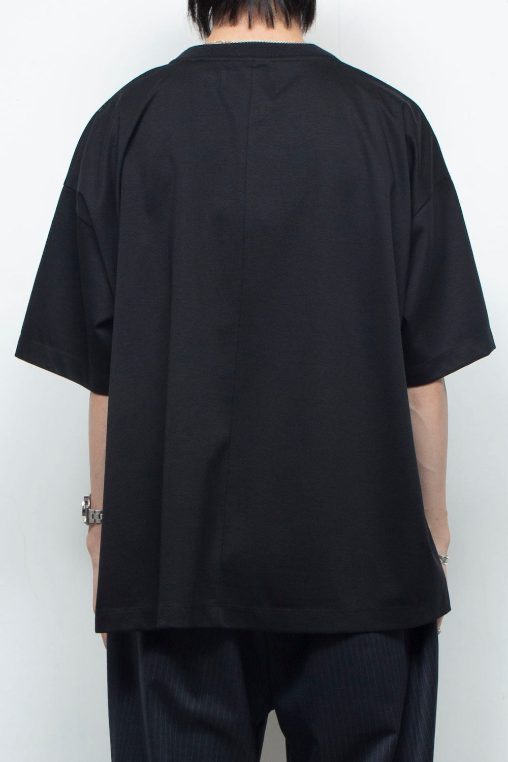 <LAST 1点>
LB25AW-TE09-HDP | スーペリアピマコットンハンドペイントTシャツ | BLACK