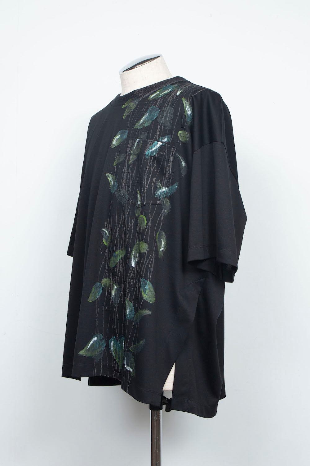 <LAST 1点>
LB25AW-TE09-HDP | スーペリアピマコットンハンドペイントTシャツ | BLACK
