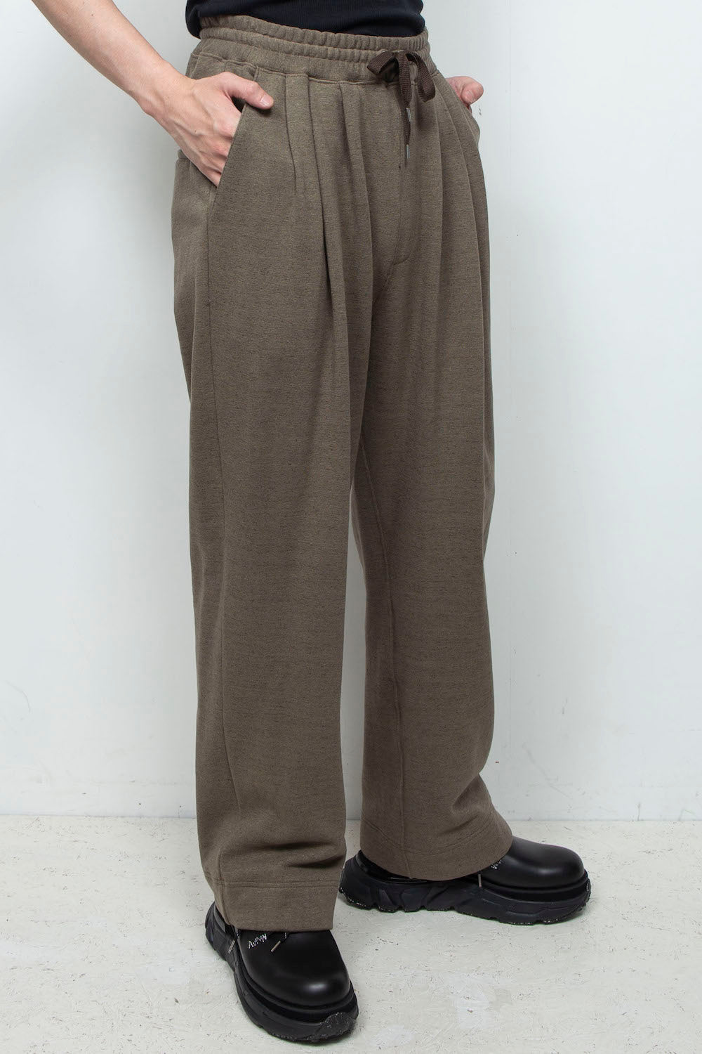 *Limited Edition* LB25AW-PT08-HJS | Vintage Finish Sweat Easy Pants | OLIVE VINTAGE