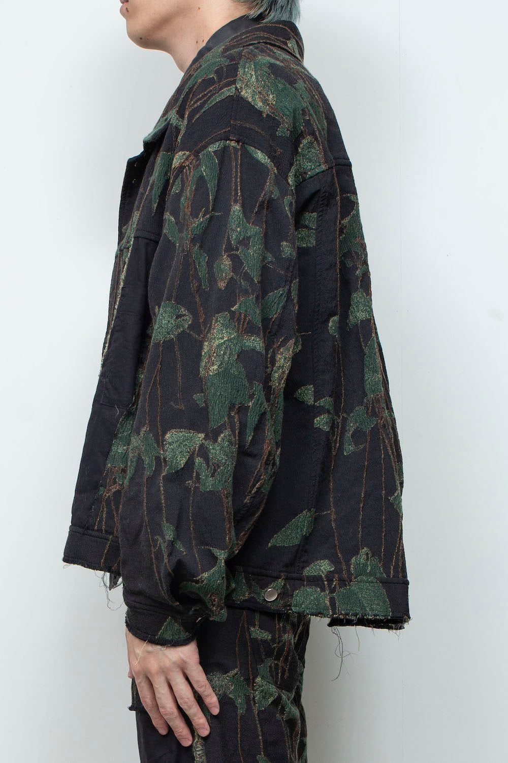 LB25AW-JK02-JQS | Reconstructed Carpenter Jacket (Jacquard) | IVY
