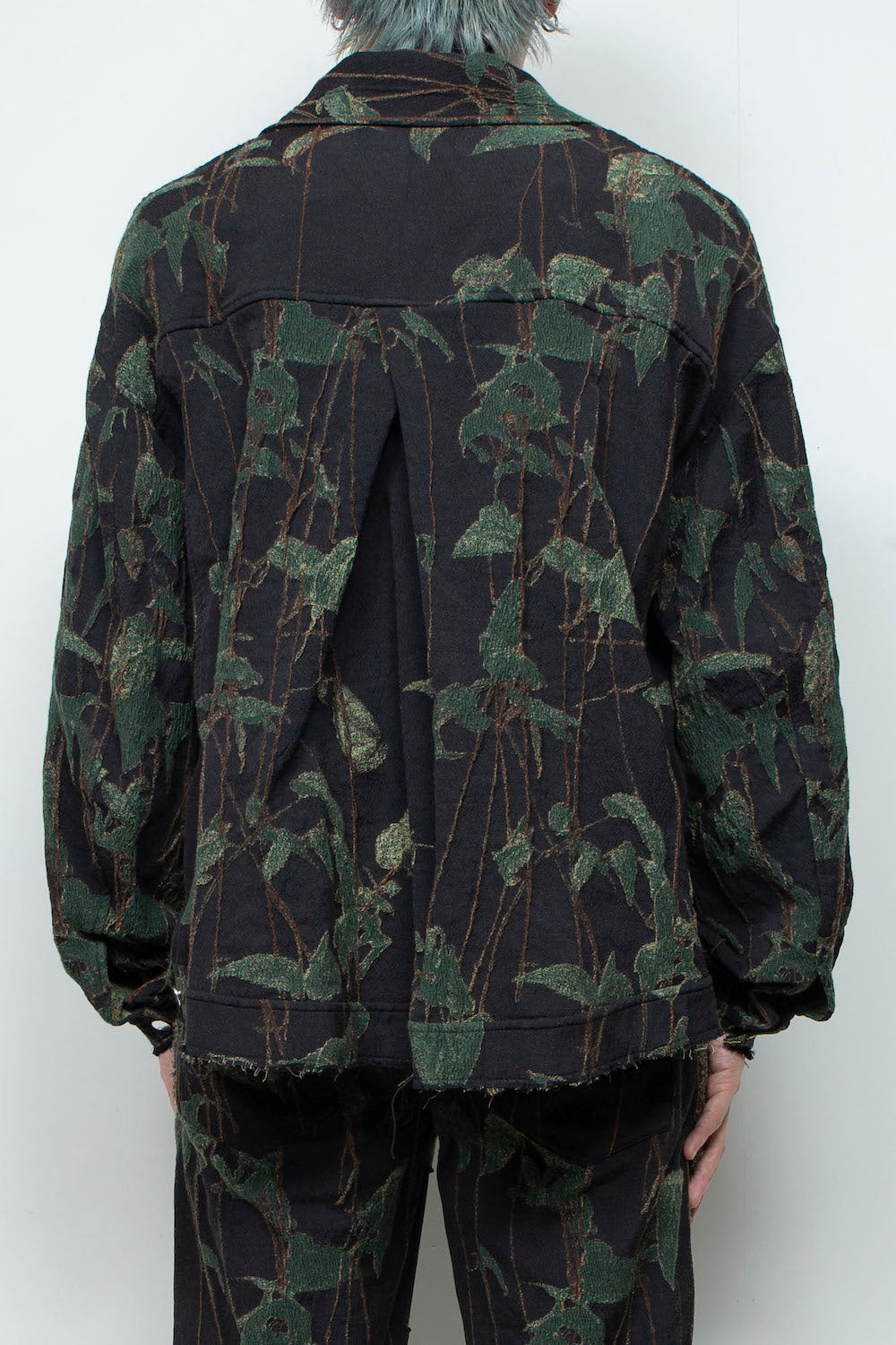 LB25AW-JK02-JQS | Reconstructed Carpenter Jacket (Jacquard) | IVY