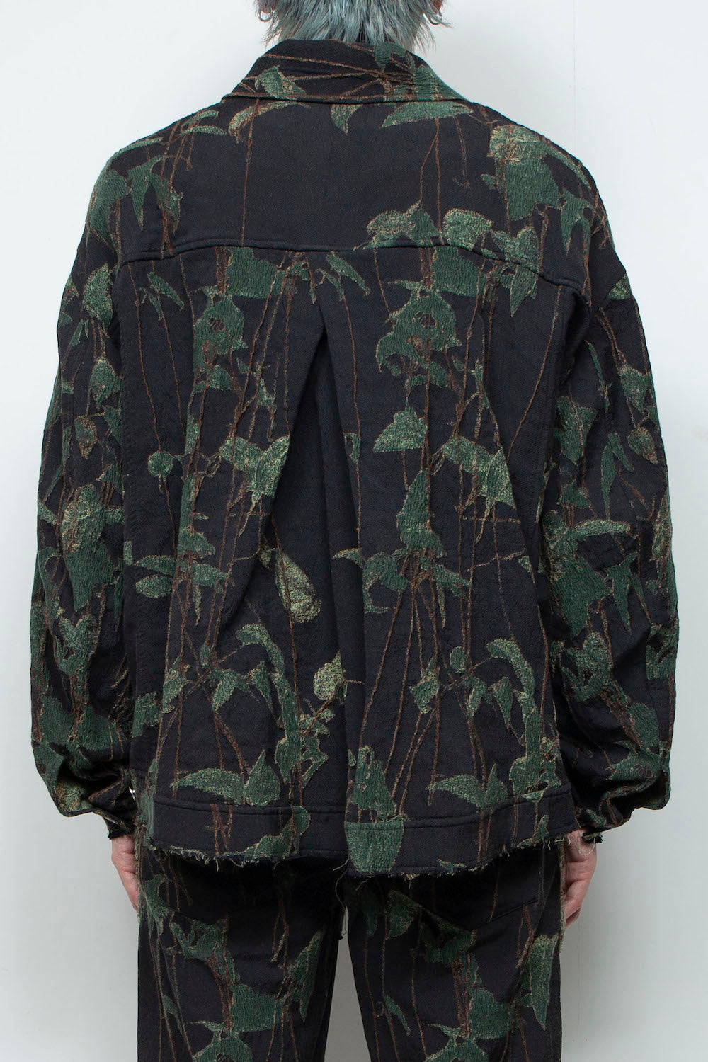LB25AW-JK02-JQS | Reconstructed Carpenter Jacket (Jacquard) | IVY
