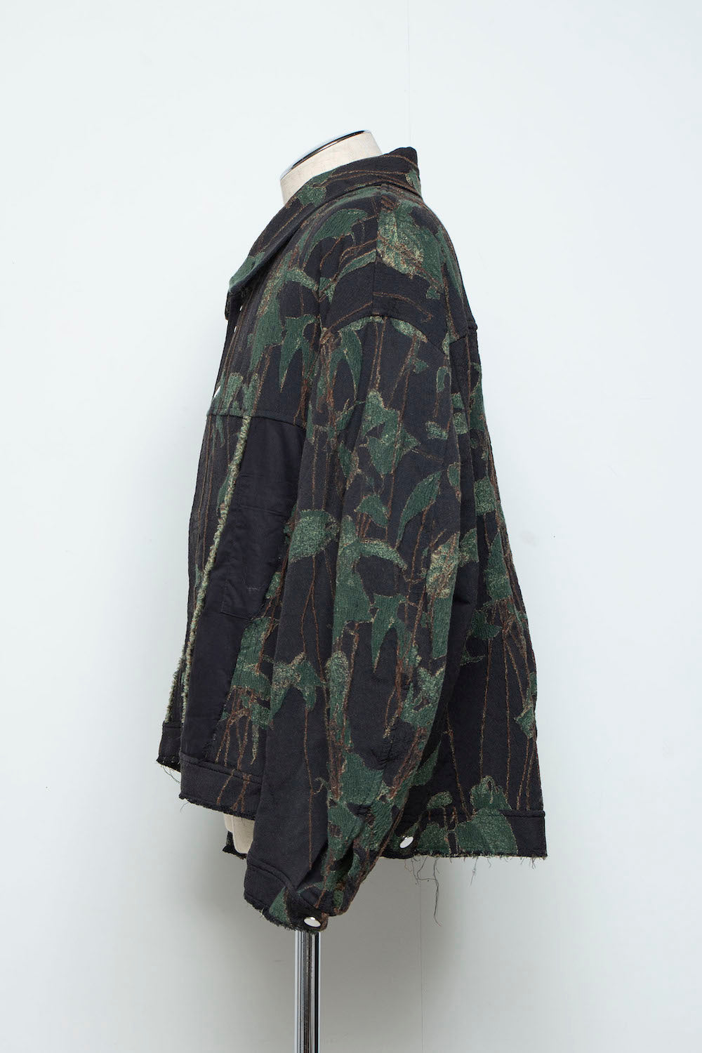 LB25AW-JK02-JQS | Reconstructed Carpenter Jacket (Jacquard) | IVY