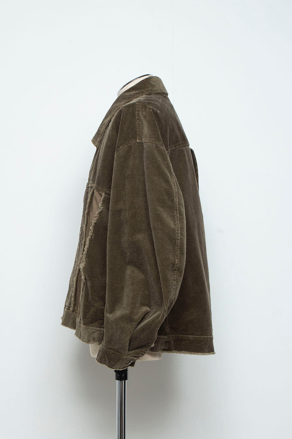 LB25AW-JK02-CDR | Reconstructed Carpenter Jacket (Corduroy) | OLIVE