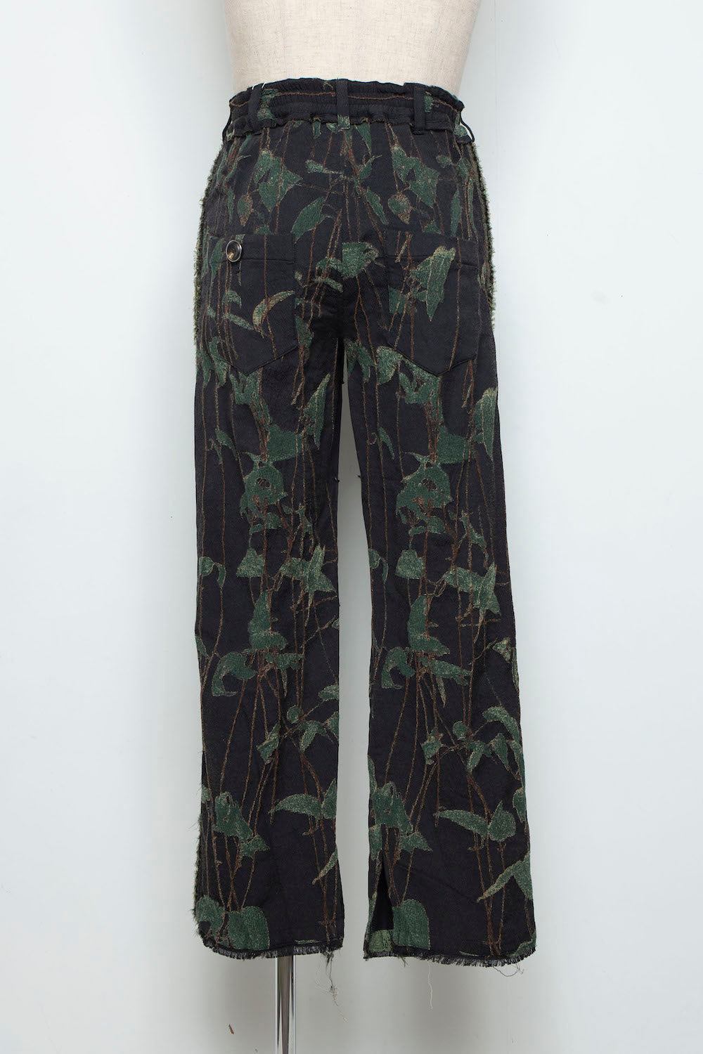 LB25AW-PT02-JQD | Reconstructed 5-Pocket Pants (Jacquard) | IVY