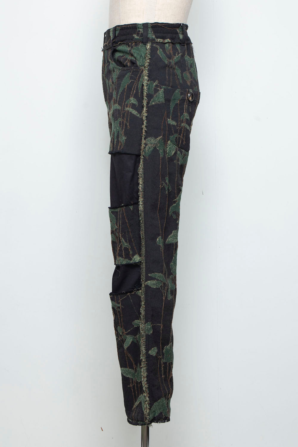 LB25AW-PT02-JQD | Reconstructed 5-Pocket Pants (Jacquard) | IVY