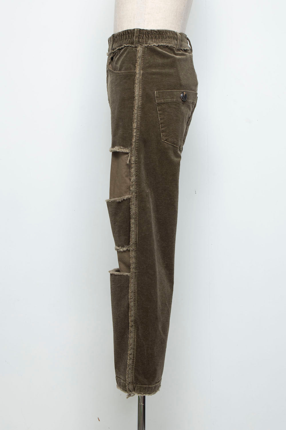 <last> LB25AW-PT02-CDR | Reconstructed 5-Pocket Pants (Corduroy) | OLIVE</last>