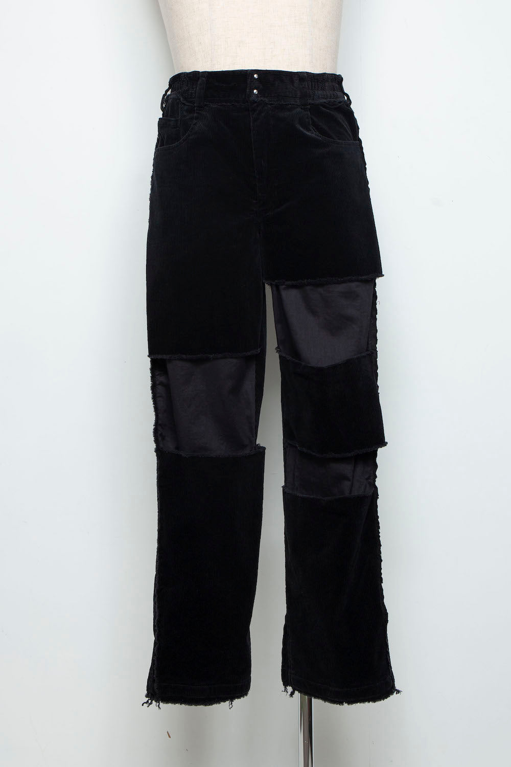 LB25AW-PT02-CDR | Reconstructed 5-Pocket Pants (Corduroy) | BLACK