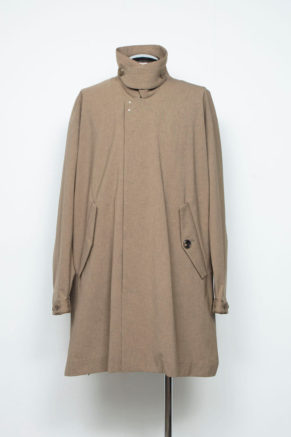 LB25AW-SHCO01-BDS | 3レイヤーボンディングスーツステンカラーライトコート | LEGHORN