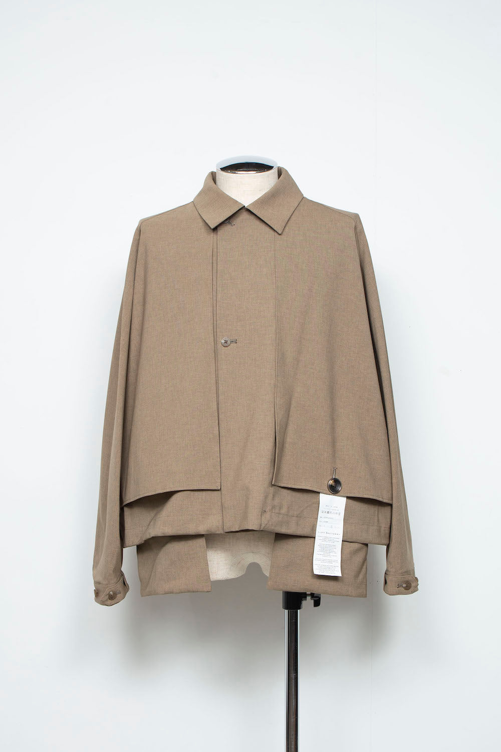 <LAST 1点> LB25AW-SH09-BDS | 3レイヤーボンディングスーツショートトレンチジャケット | LEGHORN