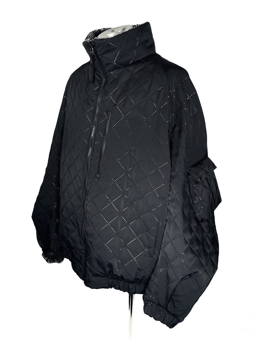 LB23AW-BL03-PSK | ピンソニックリバーシブルパッディングブルゾン | BLACK