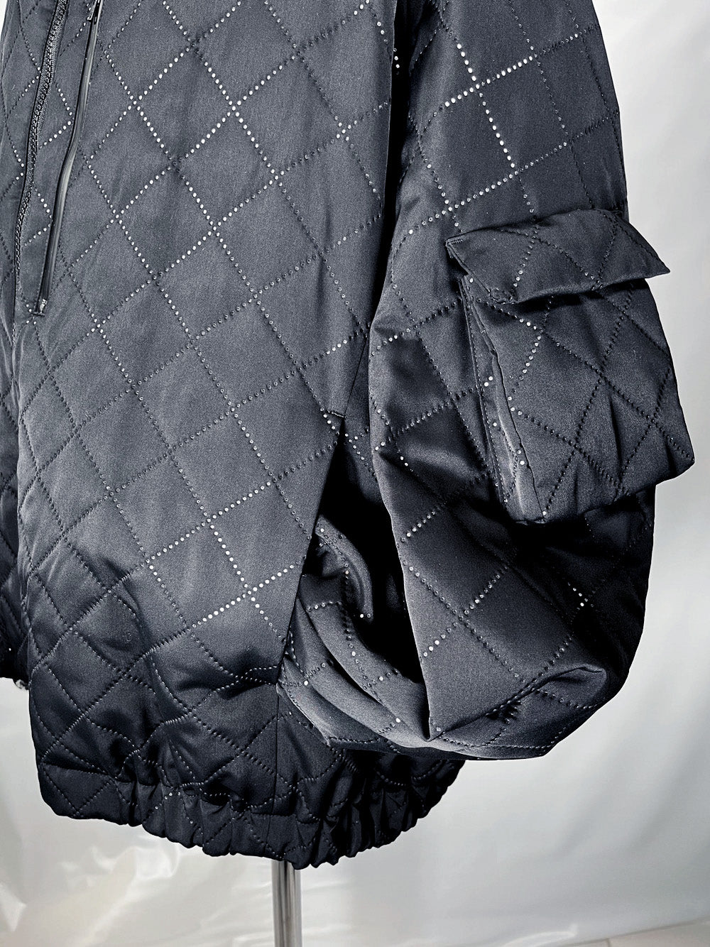 LB23AW-BL03-PSK | ピンソニックリバーシブルパッディングブルゾン | BLACK