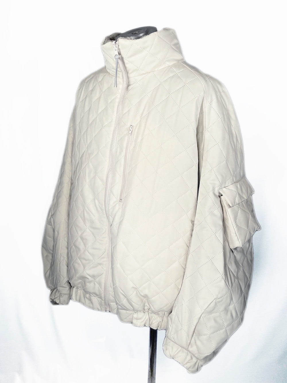 LB23AW-BL03-PSK | ピンソニックリバーシブルパッディングブルゾン | IVORY