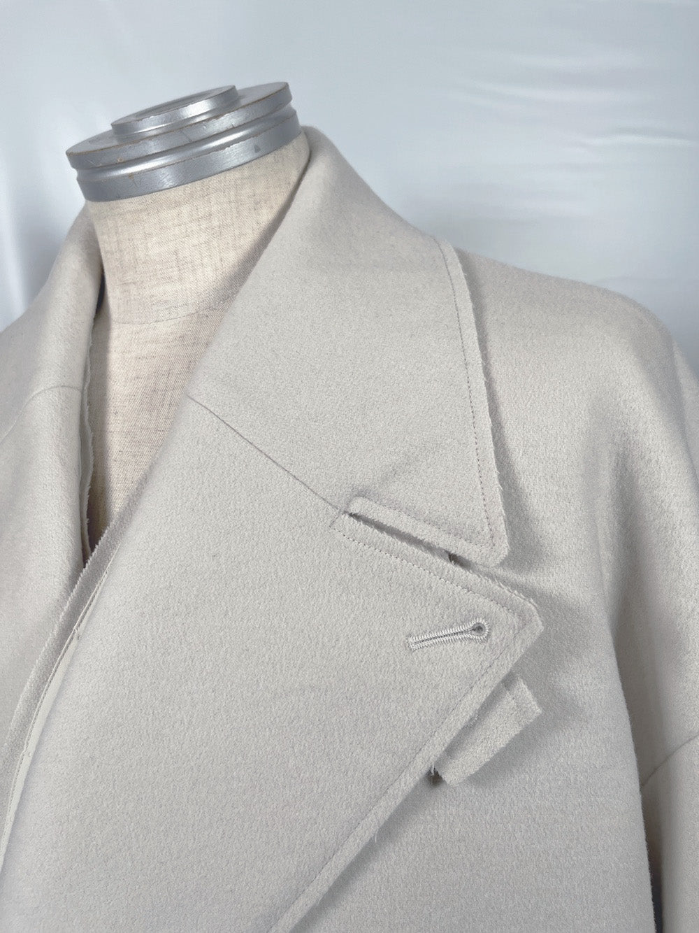 LB23AW-CO01-SSM | Pinsonic Separable 3WAY Chester Coat | IVORY