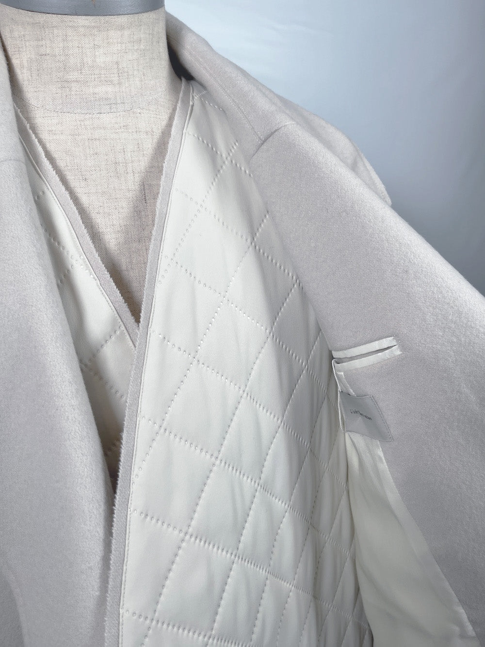 LB23AW-CO01-SSM | Pinsonic Separable 3WAY Chester Coat | IVORY