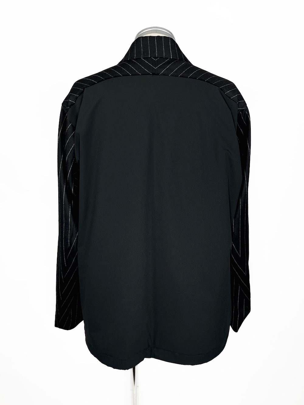 LB23AW-JK01-GST | バックパッディングホリデイジャケット | BLACK STRIPE