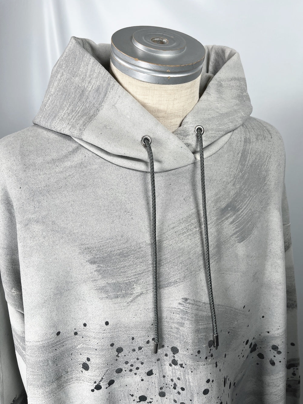 LB23AW-PK01-STC | 3D 石膏风格颜料连帽衫 | CONCRETE