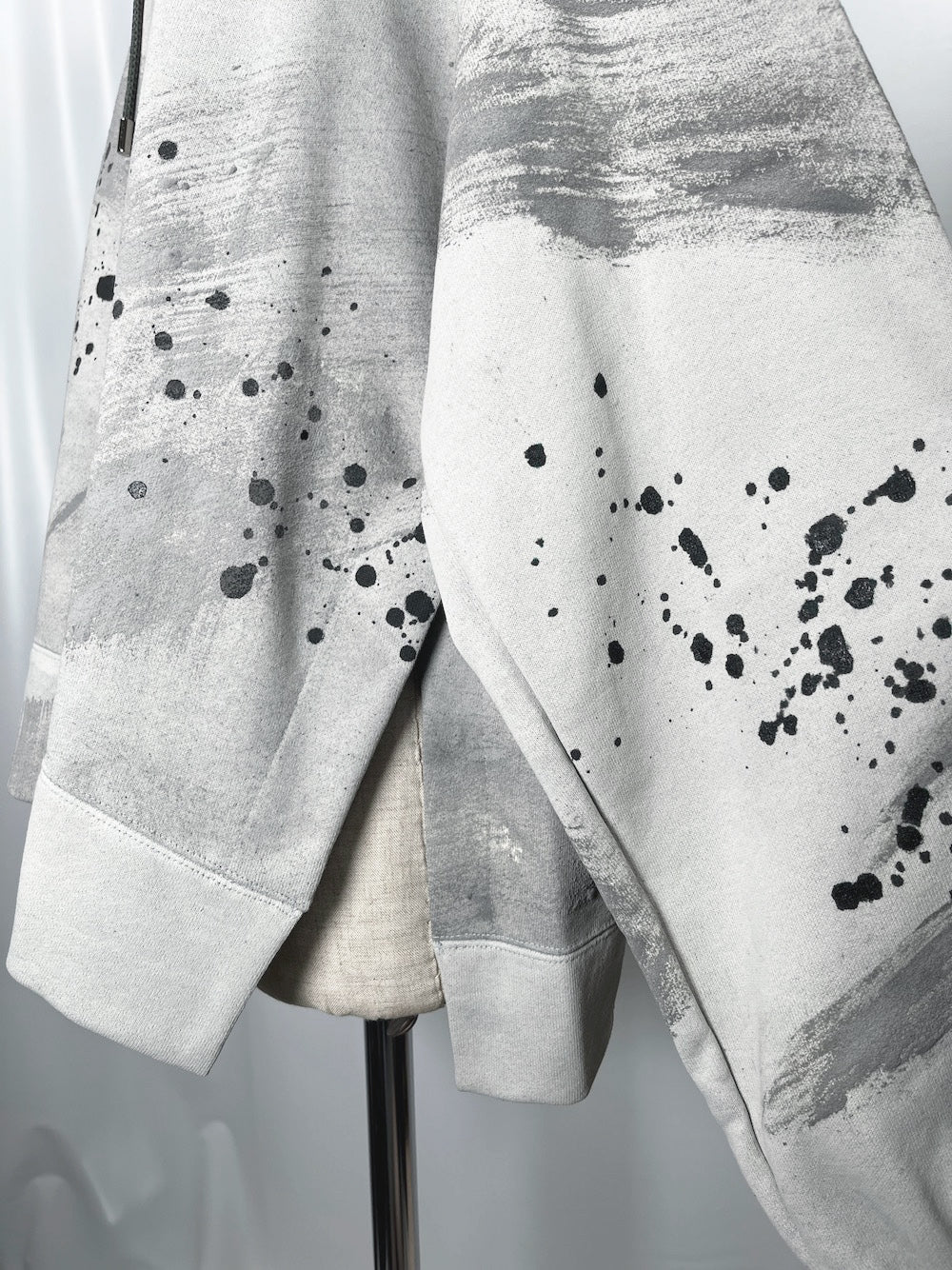 LB23AW-PK01-STC | 3D 石膏风格颜料连帽衫 | CONCRETE