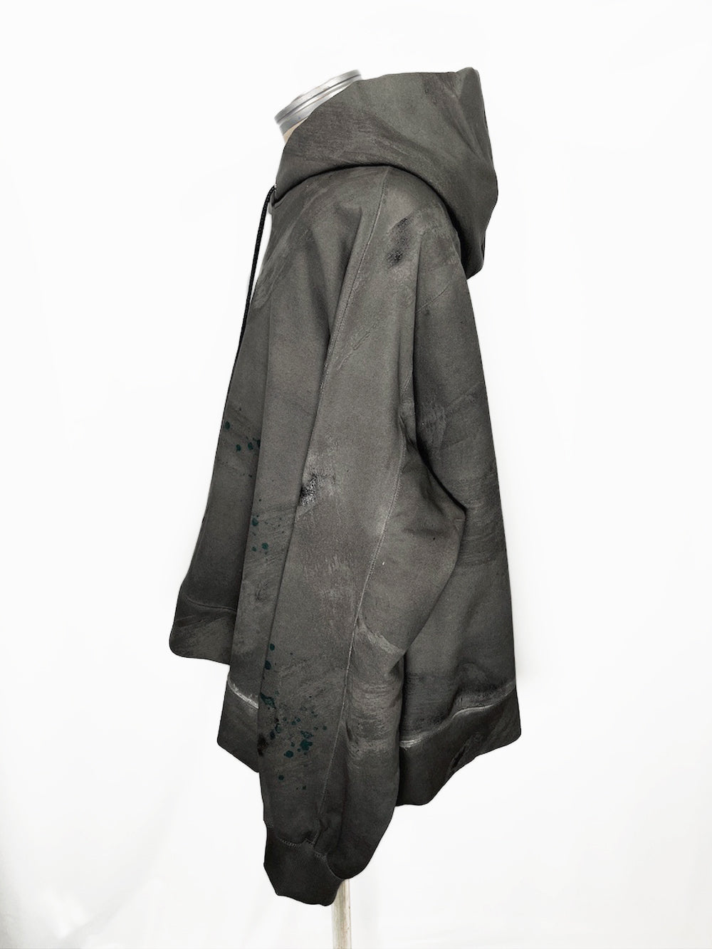 LB23AW-PK01-STC | 3D 石膏风格颜料连帽衫 | 铁