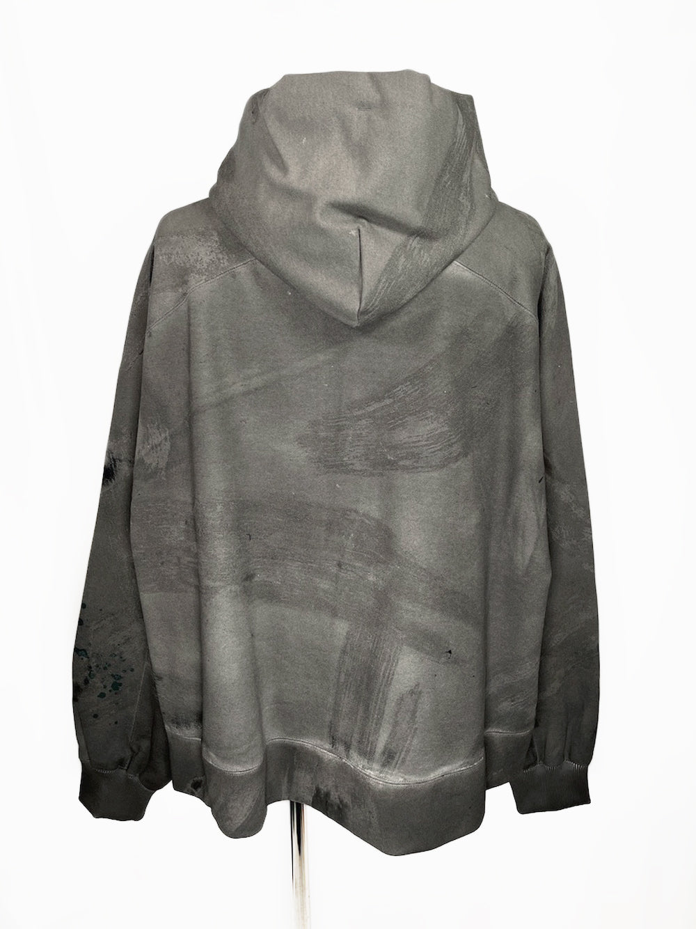 LB23AW-PK01-STC | 3D 石膏风格颜料连帽衫 | 铁