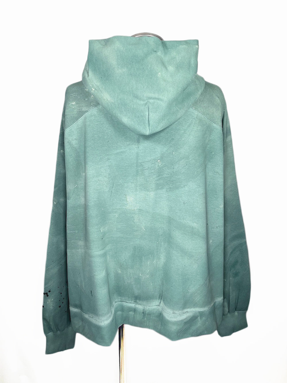 LB23AW-PK01-STC | 3D 石膏风格颜料连帽衫 | VERDIGRIS