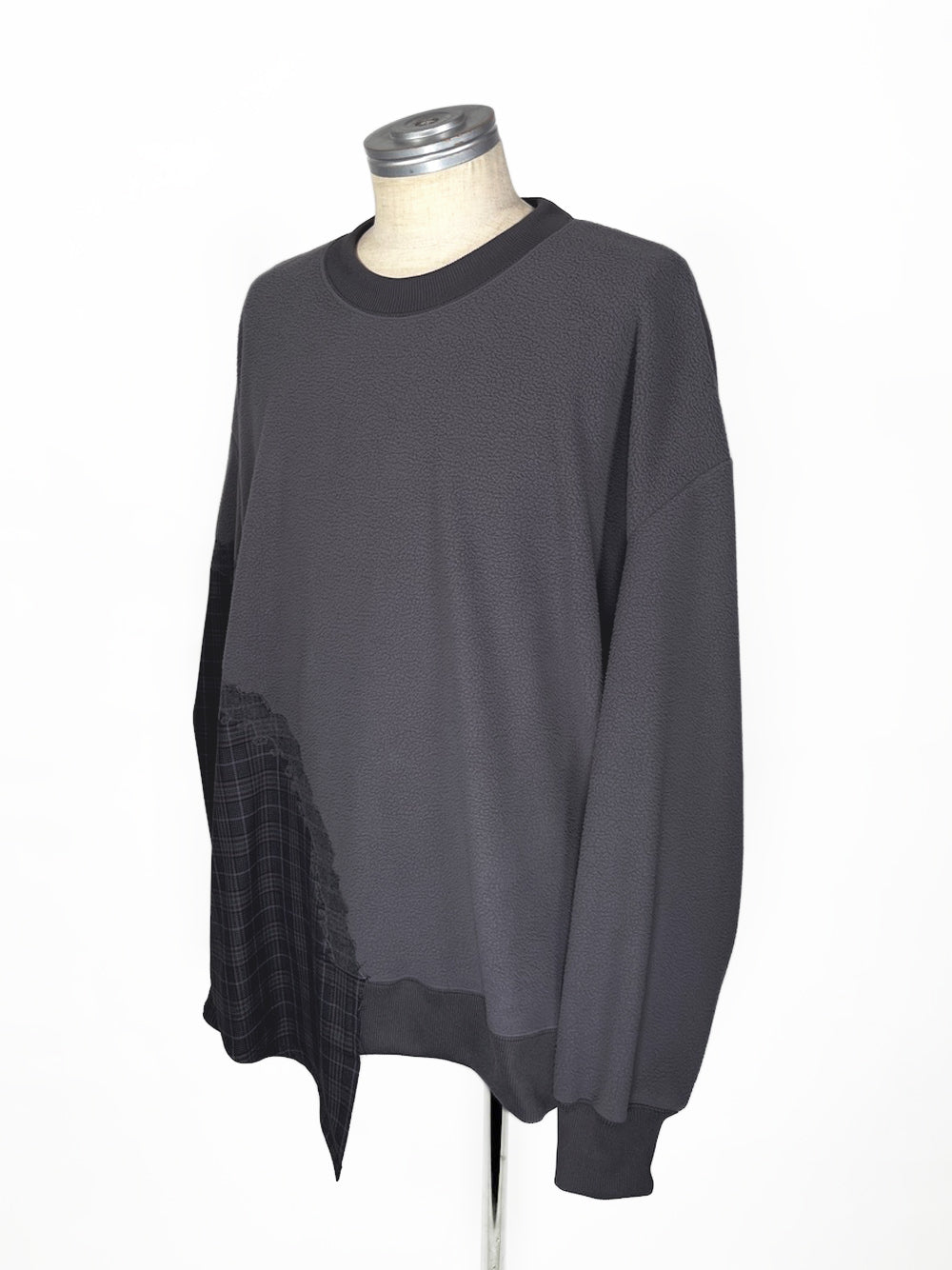 LB23AW-PO01-NDP-CK | ニードルパンチドッキングプルオーバー | CHECK×GANGER