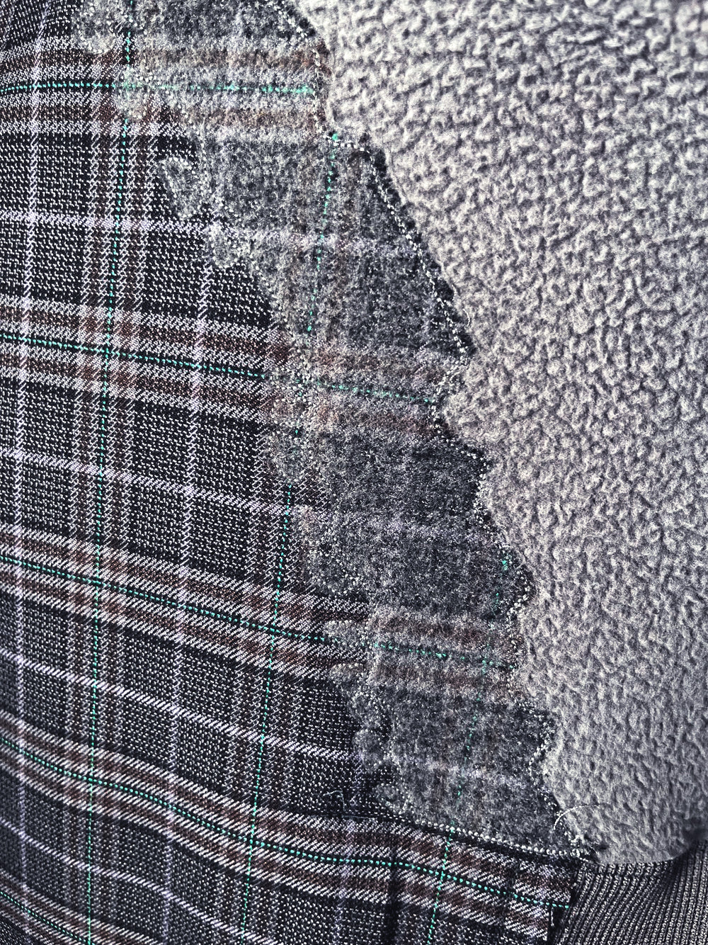 LB23AW-PO01-NDP-CK | ニードルパンチドッキングプルオーバー | CHECK×GANGER