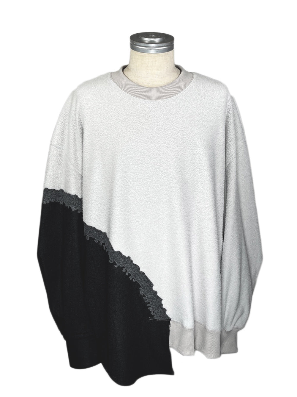 LB23AW-PO01-NDP-PL | ニードルパンチドッキングプルオーバー | IRON×PLASTER