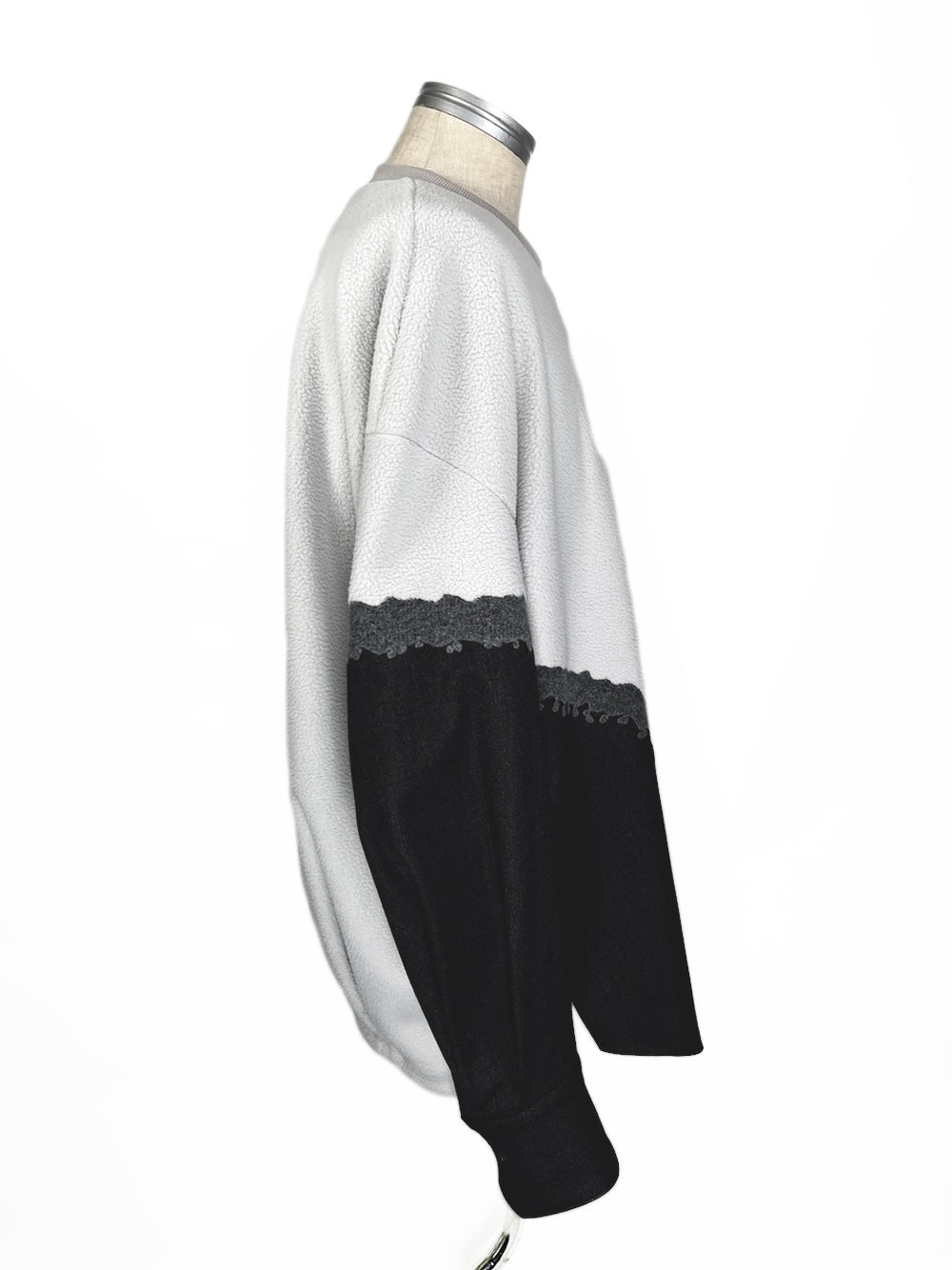 LB23AW-PO01-NDP-PL | ニードルパンチドッキングプルオーバー | IRON×PLASTER