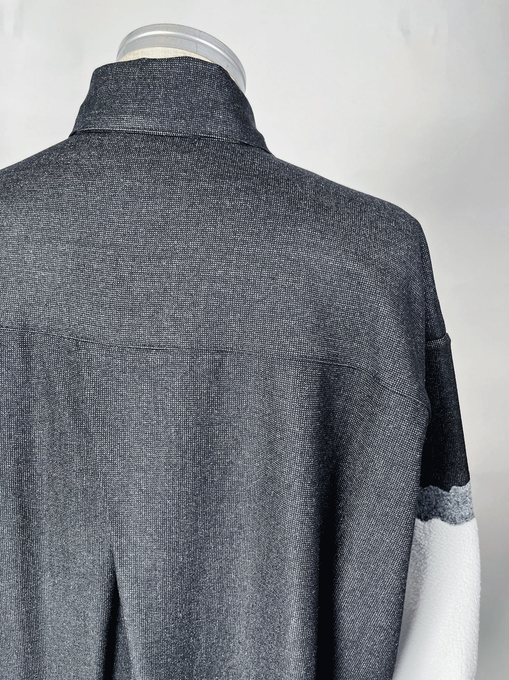 LB23AW-SH01-NDP-PL | ニードルパンチドッキングシャツ | IRON×PLASTER