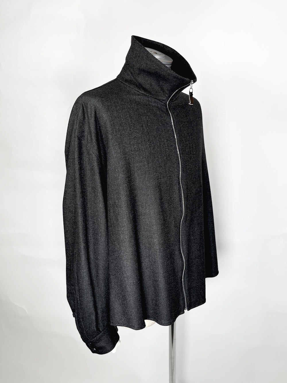 LB23AW-SHBL01-CWE-PL | ダブルカフストラックシャツジャケット | IRON×PLASTER