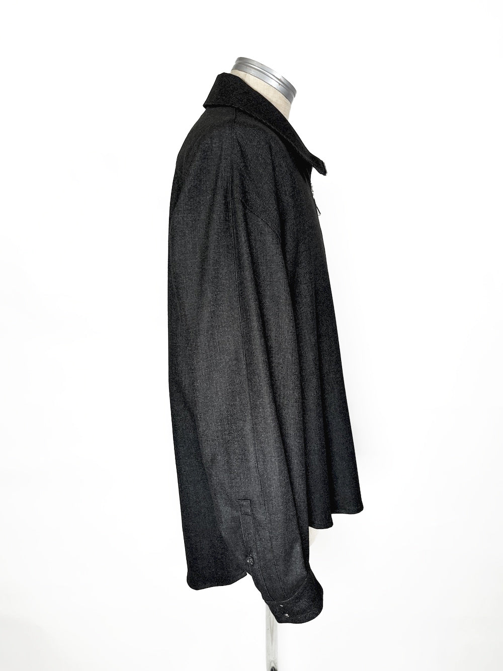 LB23AW-SHBL01-CWE-PL | ダブルカフストラックシャツジャケット | IRON×PLASTER