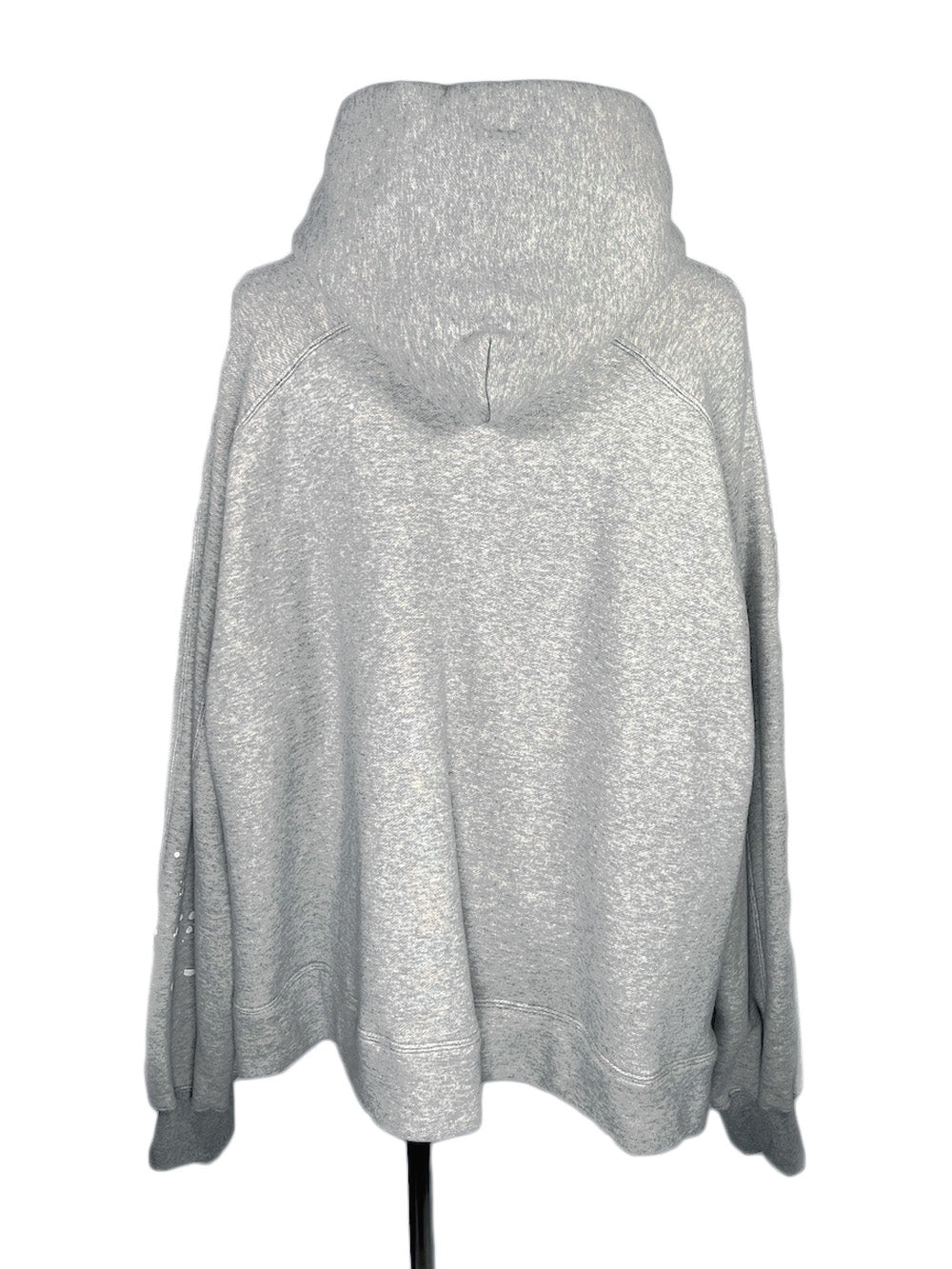 LB24SS-PK01-SFR-HP | 手绘汗水连帽衫 | 灰色 MARL
