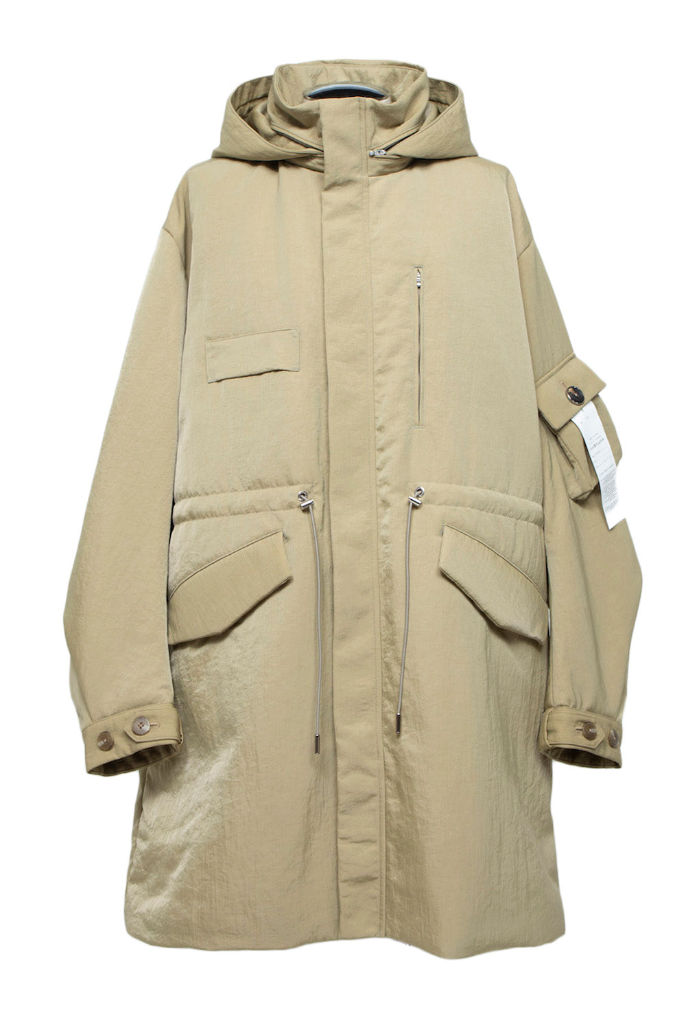 LB25AW-FC01-VTN | QUOISM®️パッティングフィッシュテールコート | BLOND