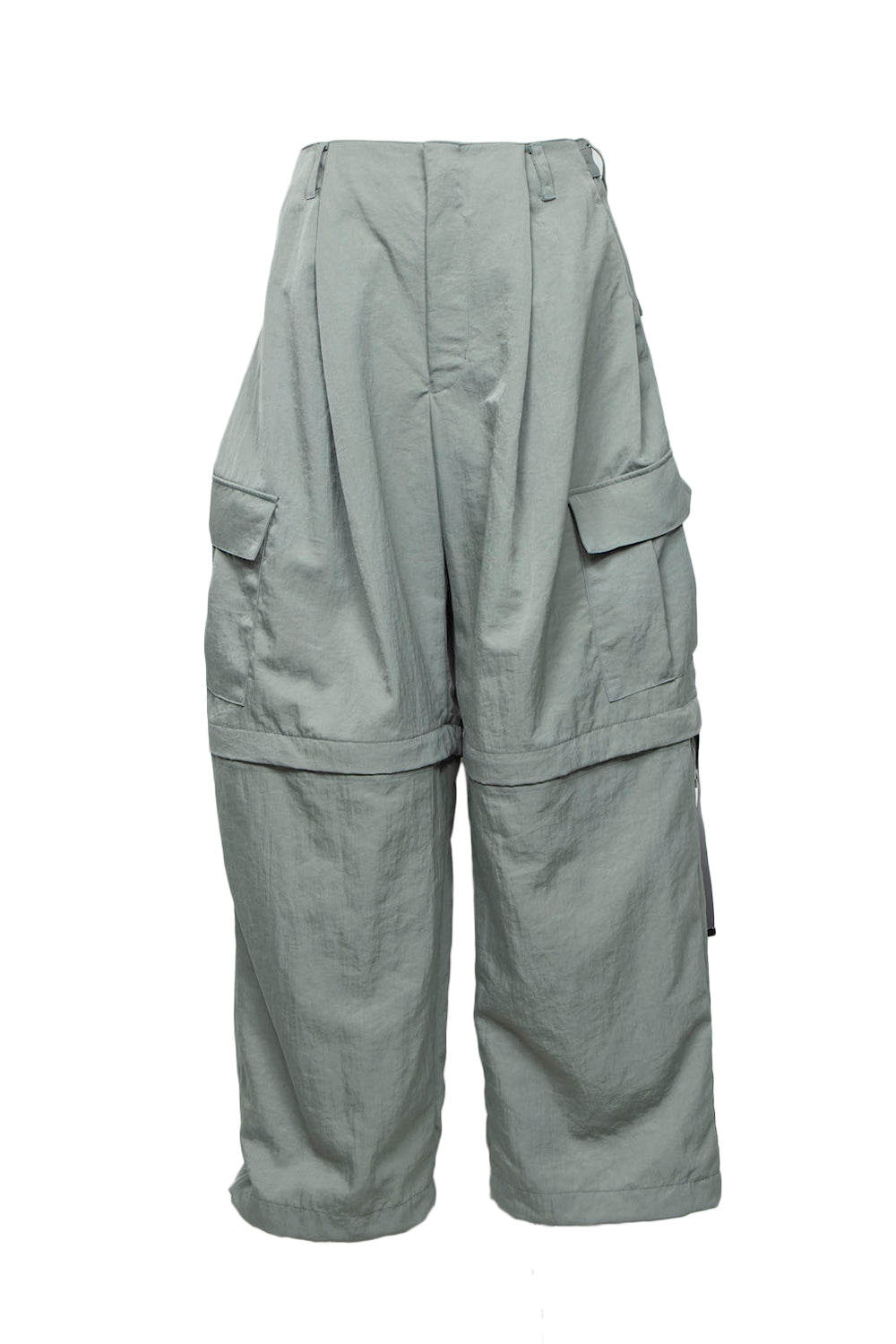 <LAST 1点> LB25AW-PT05-VTN | ヴィンテージナイロンデタッチャブルカーゴパンツ | SKY GRAY