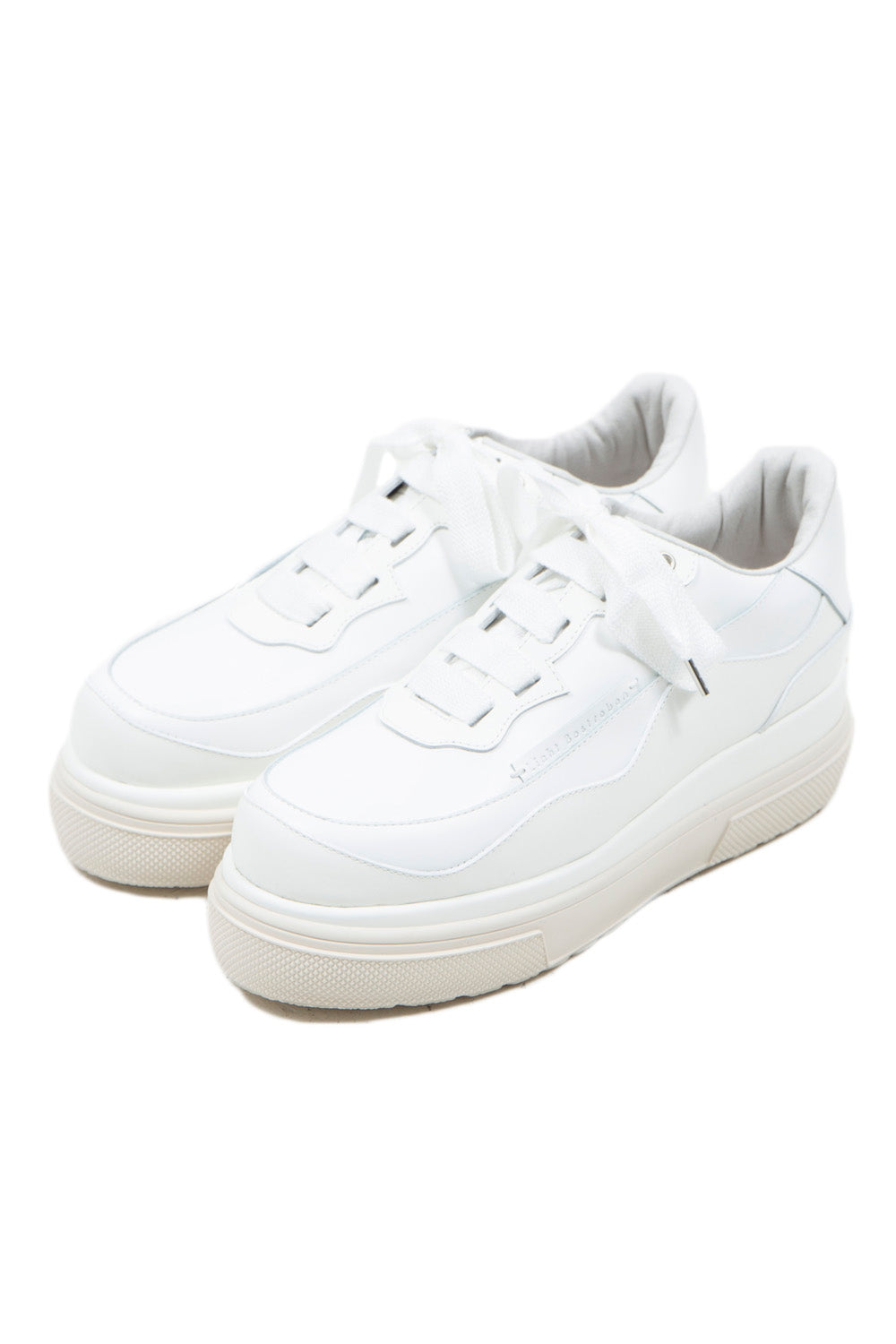 <LAST 1点> *限定* LBLM-SHOES02 | コンビネートプラットフォームスニーカー | OFF WHITE