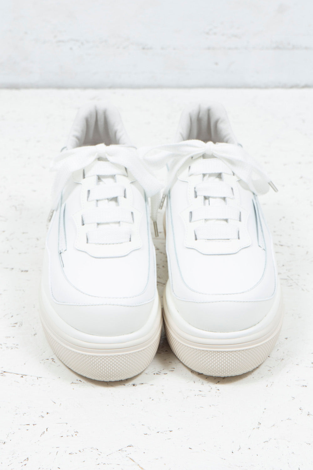<LAST 1点> *限定* LBLM-SHOES02 | コンビネートプラットフォームスニーカー | OFF WHITE