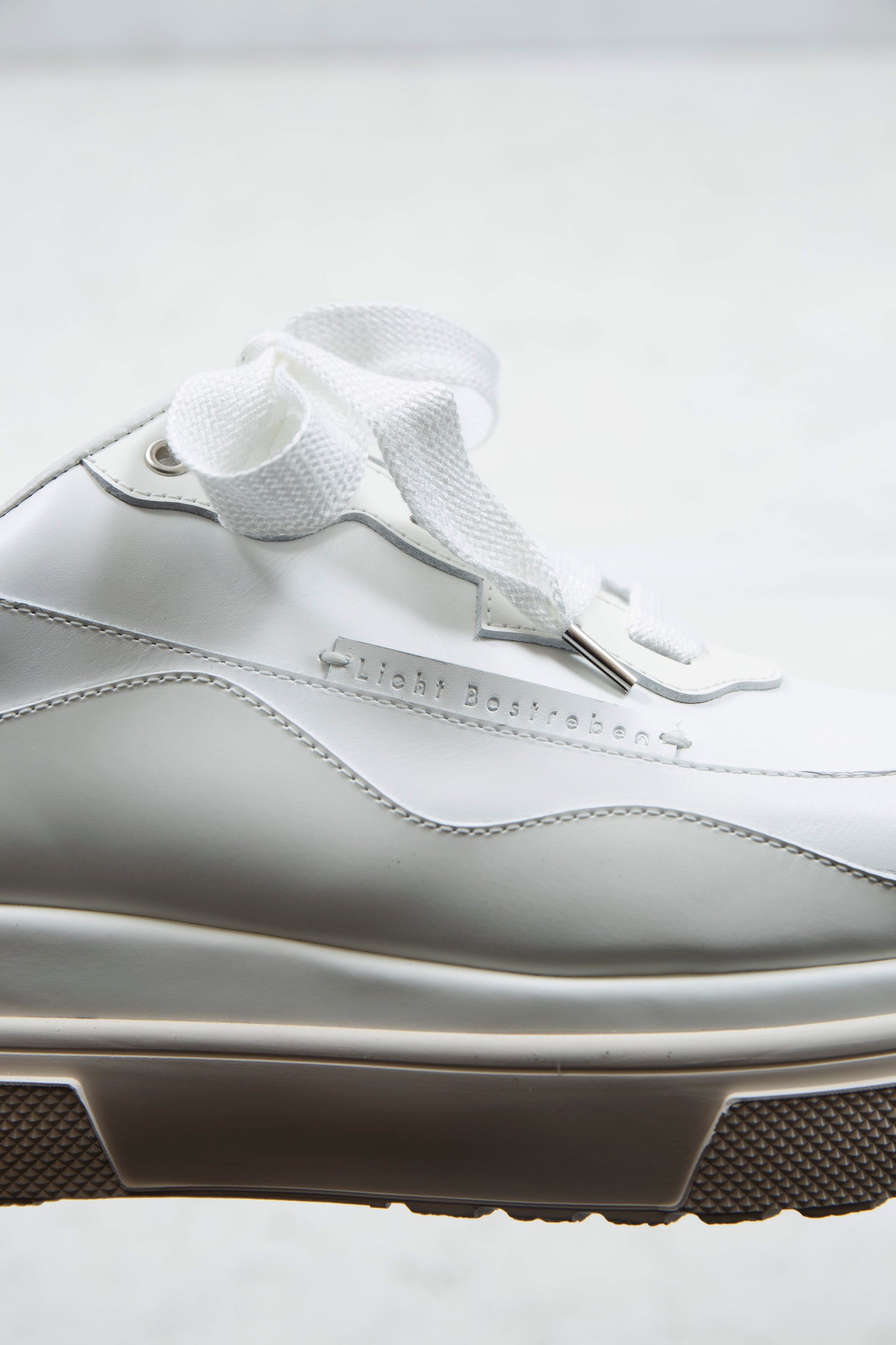 <LAST 1点> *限定* LBLM-SHOES02 | コンビネートプラットフォームスニーカー | OFF WHITE